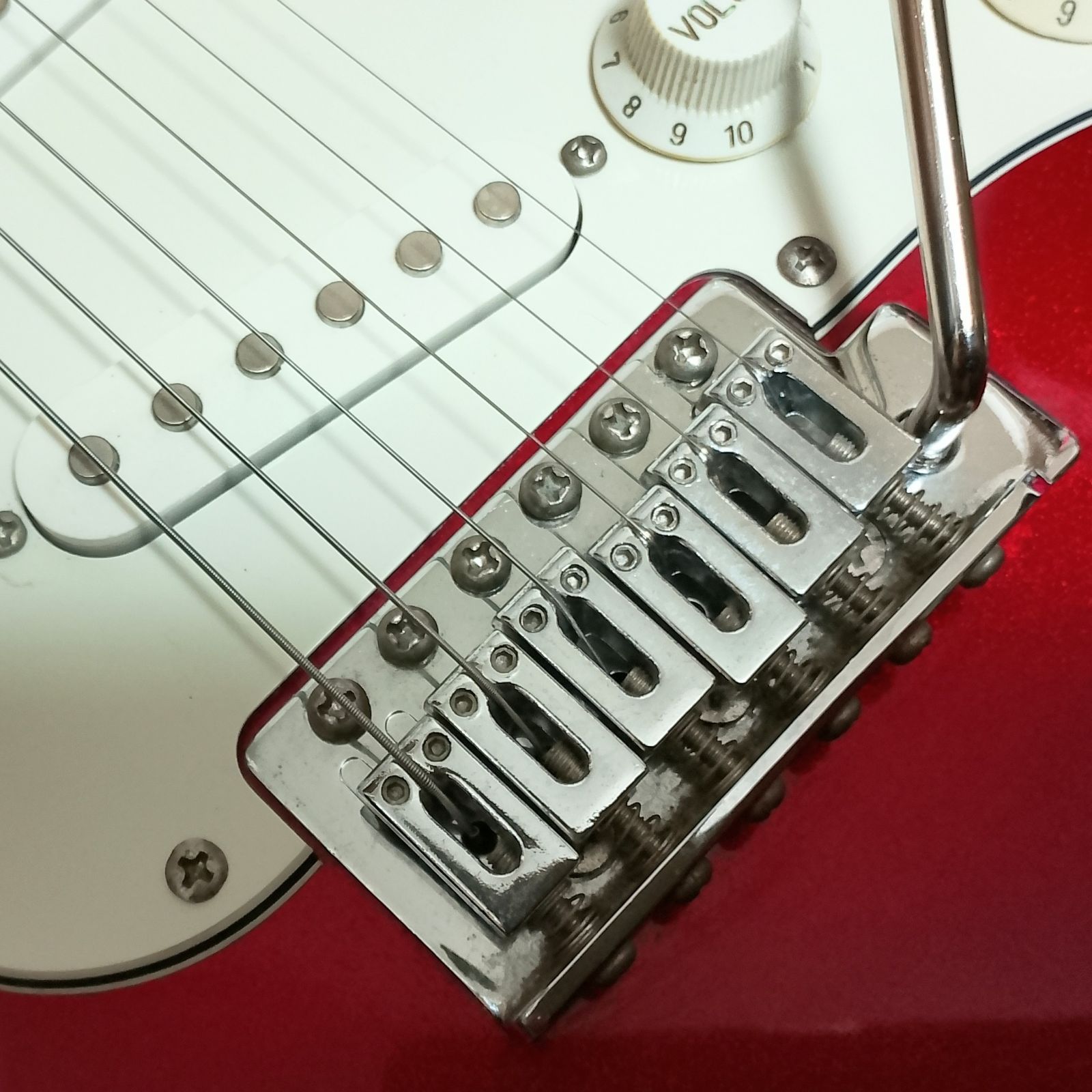 美品 PhotoGenic ストラトキャスタータイプ エレキギター 弦は新品