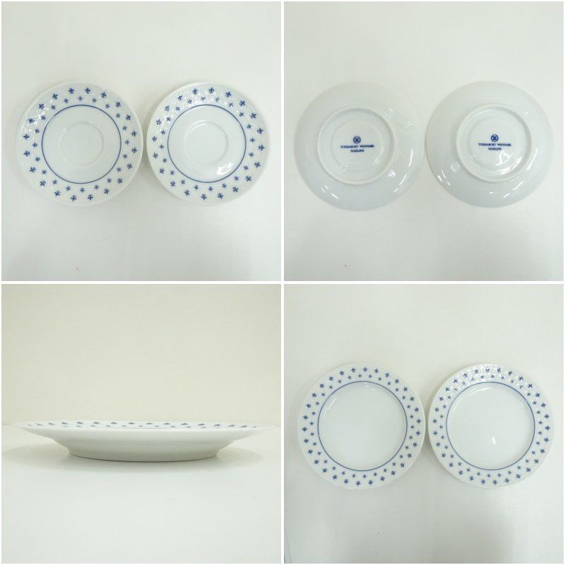 ナルミ・渡辺雪三郎コラボ カップ＆ソーサー プレートセット（紙箱