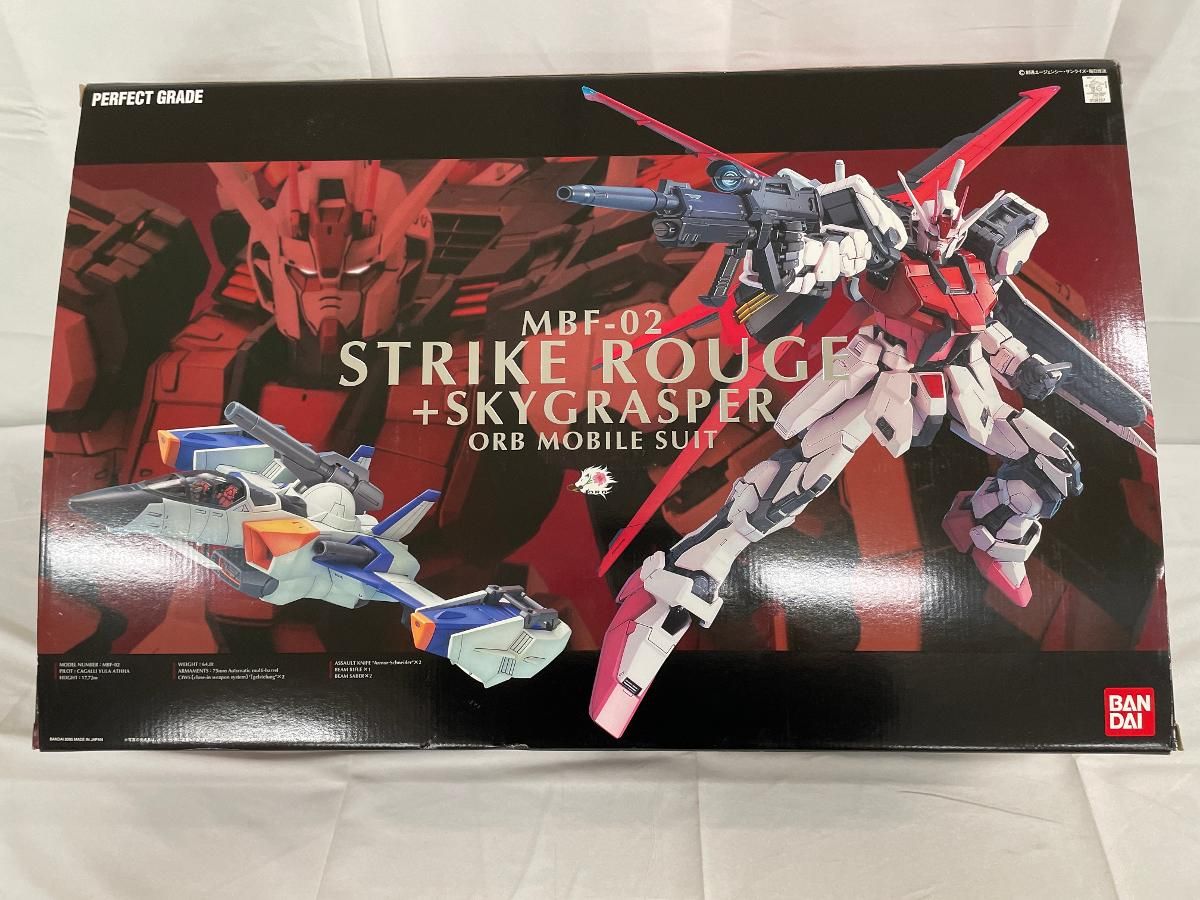 ♪PG 1/60 MBF-02 ストライクルージュ + スカイグラスパー (機動戦士