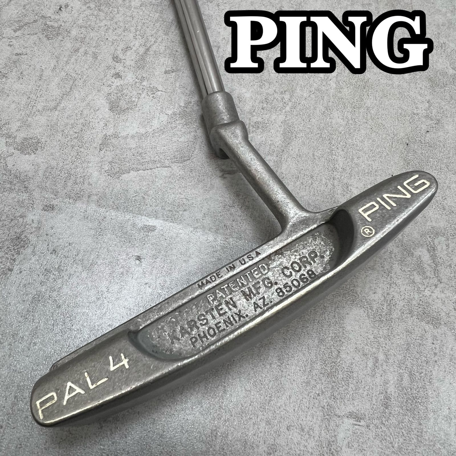 パター ピン PING PAL4 AZ.85068 メンズ ゴルフ ピン RH SCOTTSDALE