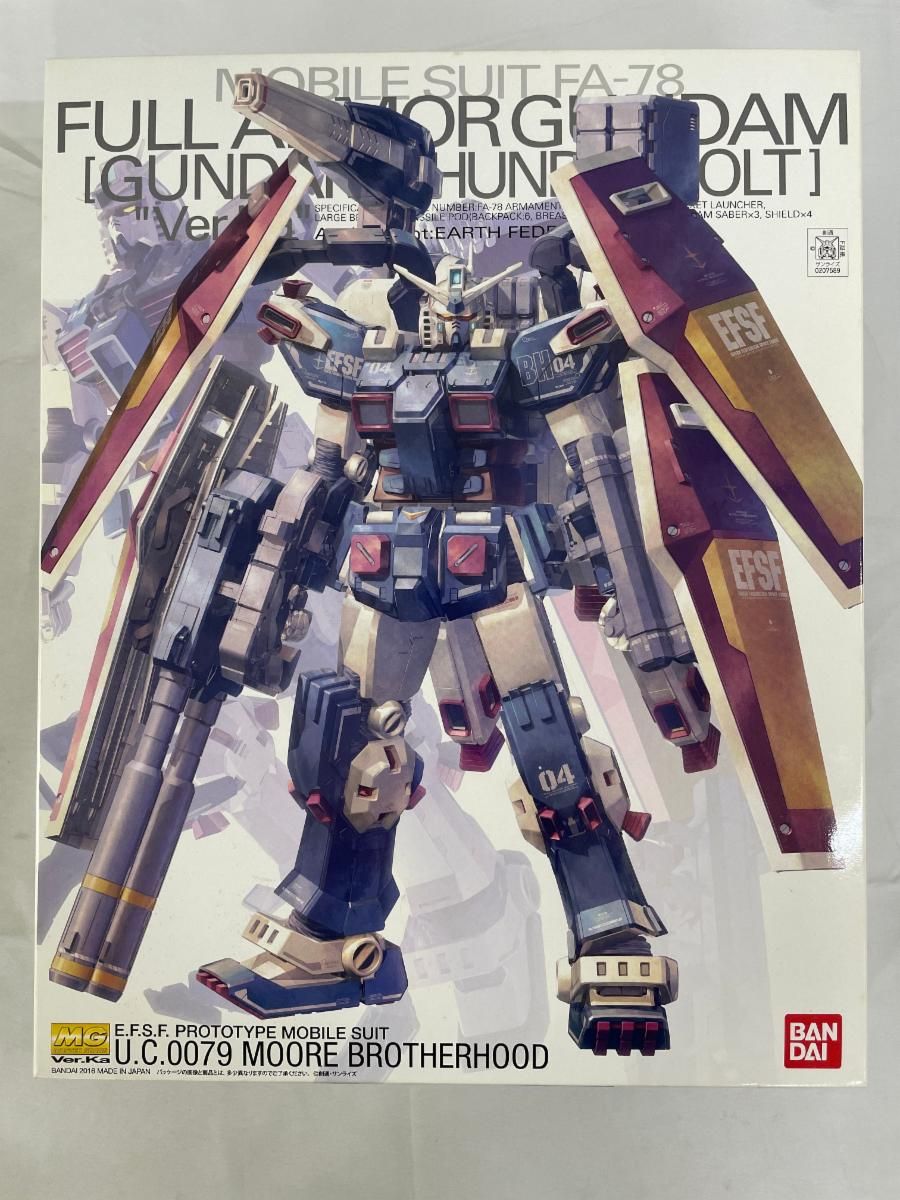 未開封】MG 1/100 機動戦士ガンダム サンダーボルト フルアーマー