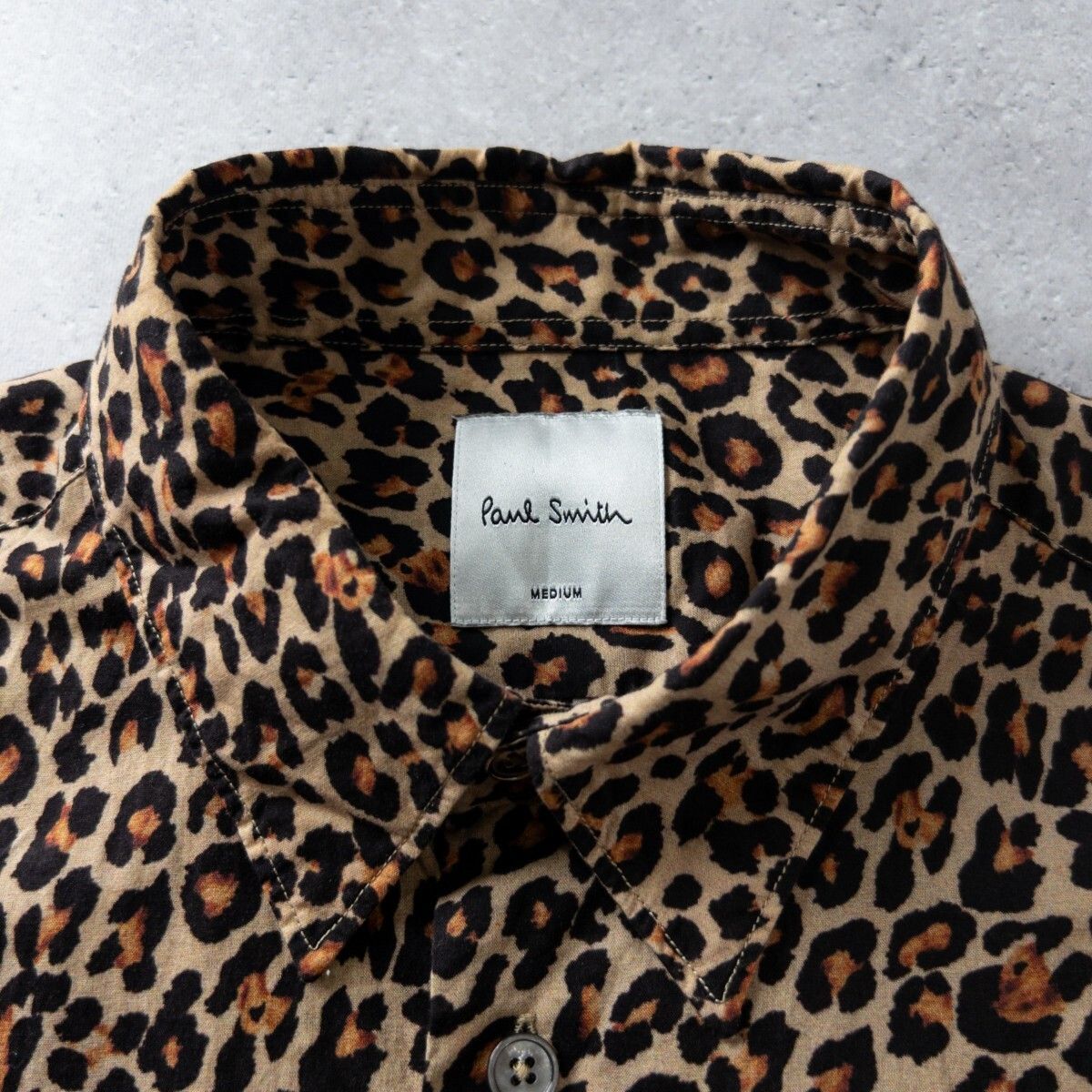 現行品 Paul Smith ポールスミス コットン 長袖 ドレス シャツ メンズ