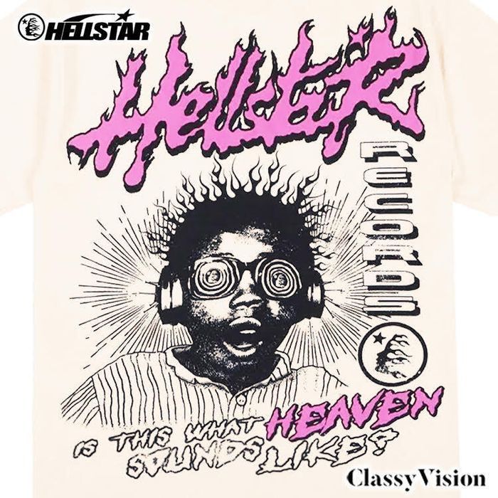 USラッパー着用】HELLSTAR SOUNDS LIKE HEAVEN T-SHIRT 【TEE】 【半袖
