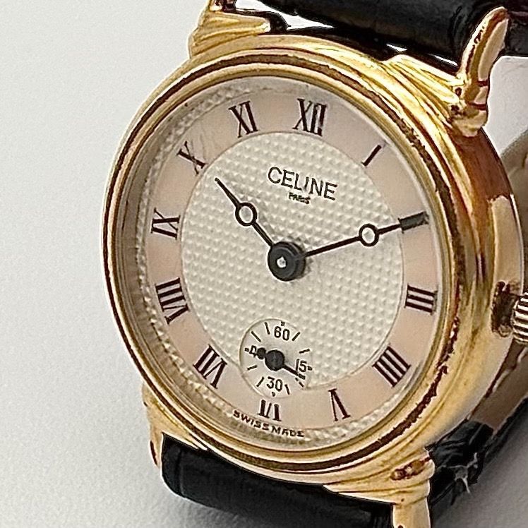 稼働品 Working item セリーヌ CELINE 腕時計 レディース Ladies 