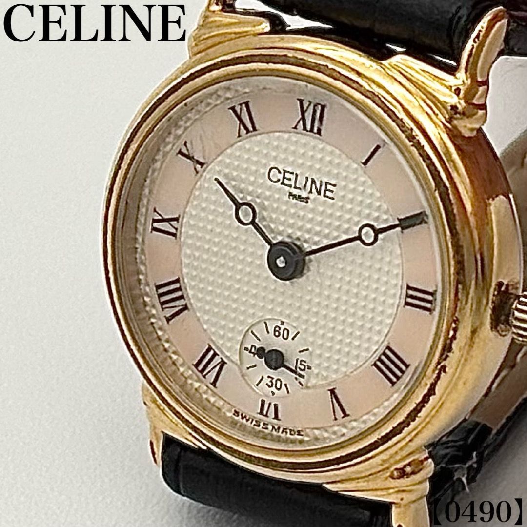 稼働品 Working item セリーヌ CELINE 腕時計 レディース Ladies 
