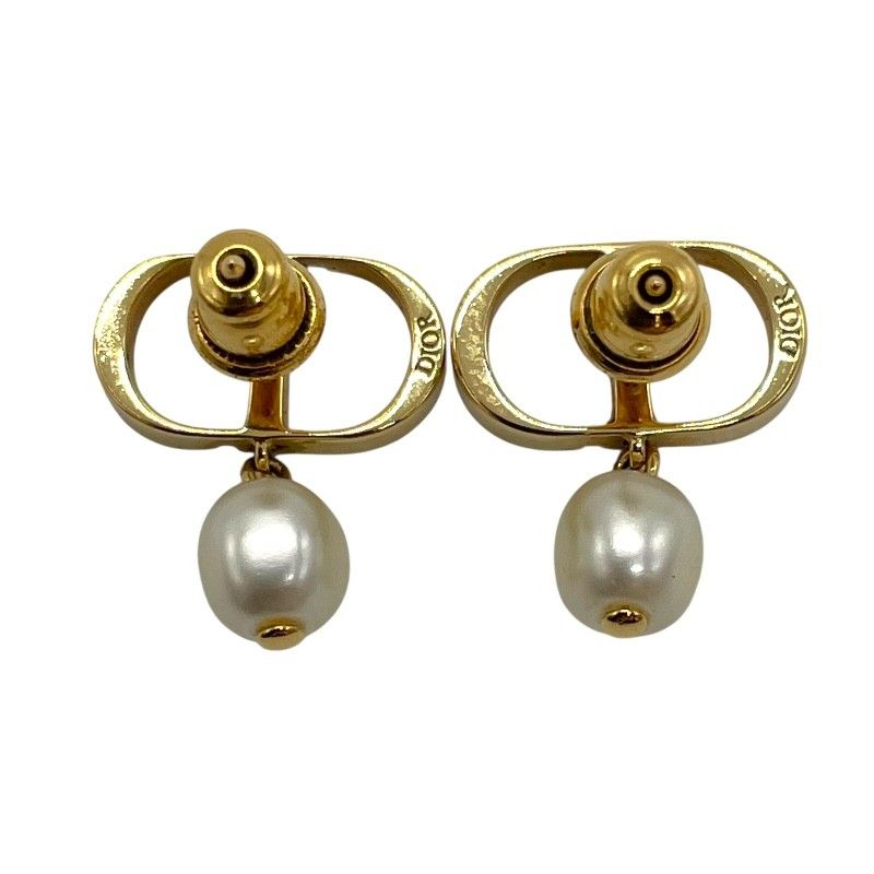 クリスチャン・ディオール Christian Dior PETIT CD ピアス ゴールド