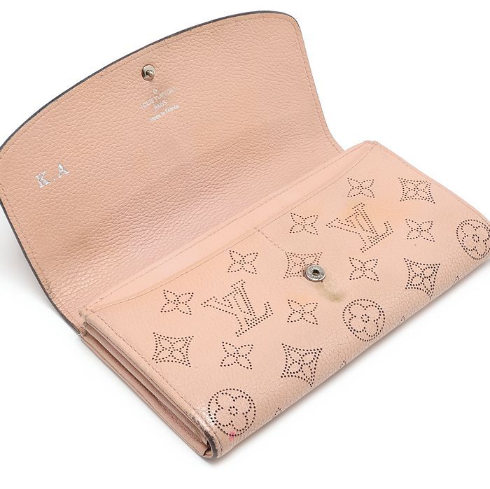 ルイヴィトン モノグラムマヒナ ポルトフォイユイリス M60145