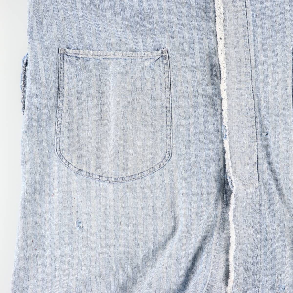 古着 DICKSON A MASTER GARMENT ワークコート ヘリンボーン ショップ