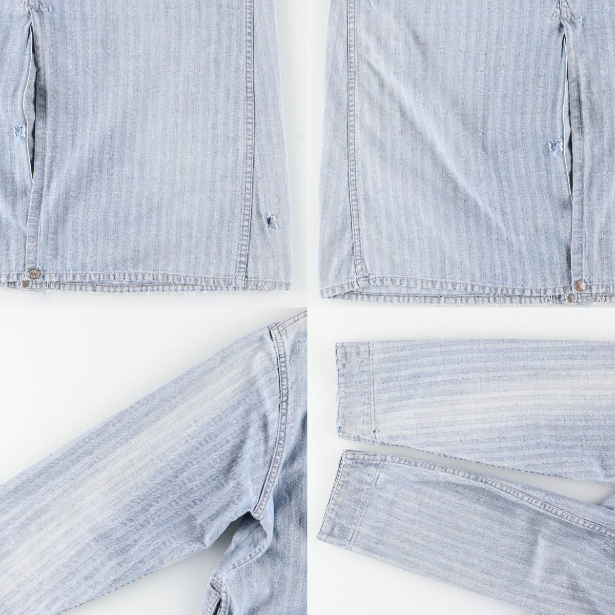 古着 DICKSON A MASTER GARMENT ワークコート ヘリンボーン ショップ