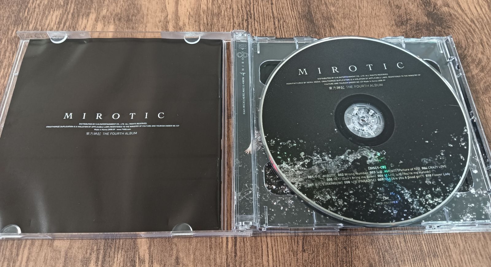 CD+DVD 韓国 東方神起 MIROTIC - メルカリ