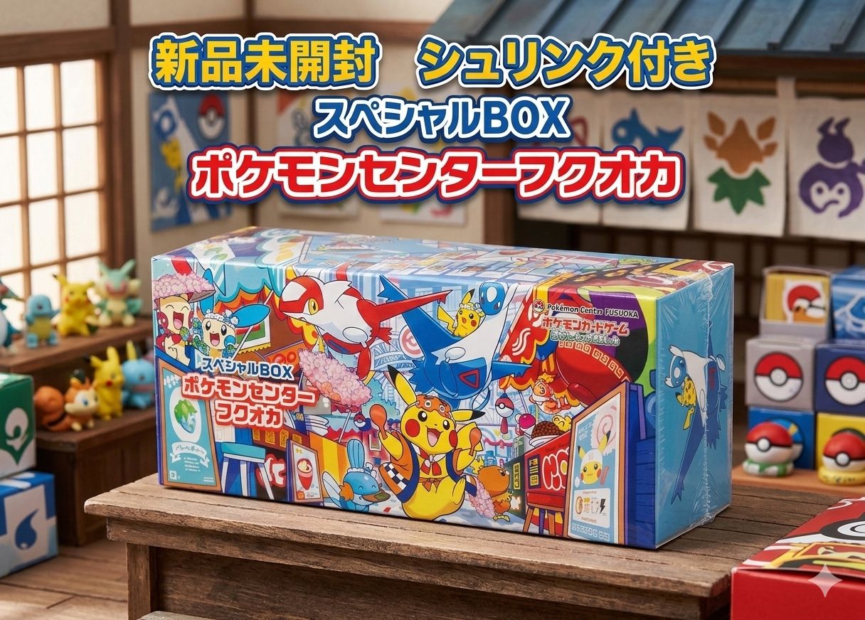 ⭐️【新品未開封シュリンク付き】ポケモンカードゲーム スペシャルBOX