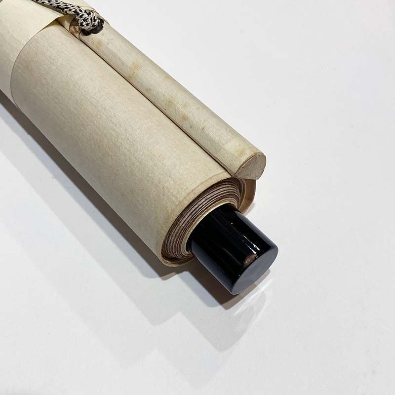 大徳寺521世 芳春院 三重野与雲 一行書 好雪片々 共箱 茶道具 掛軸