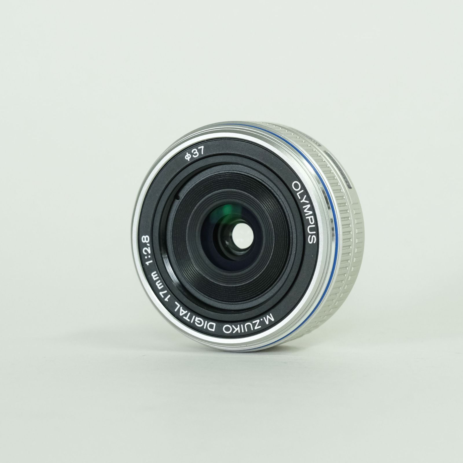 美品] OLYMPUS M.ZUIKO DIGITAL 17mm F2.8 シルバー | マイクロフォー