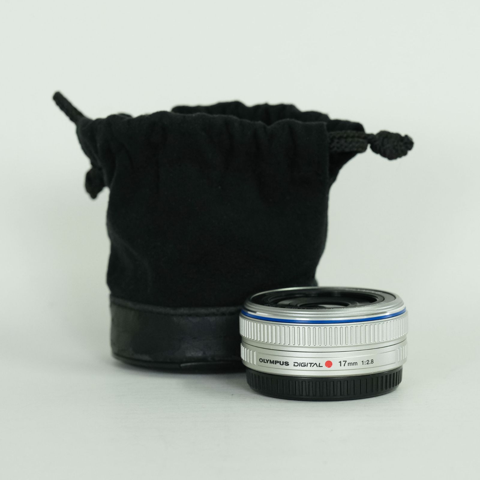 美品] OLYMPUS M.ZUIKO DIGITAL 17mm F2.8 シルバー | マイクロフォー