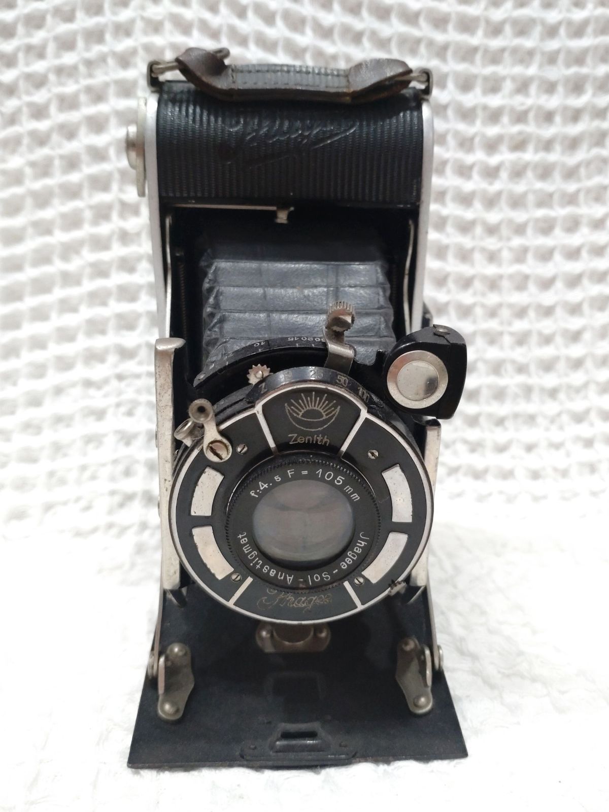 中古 インテリアカメラ Jhagee-Sol-Anastigmat 蛇腹カメラ - メルカリ