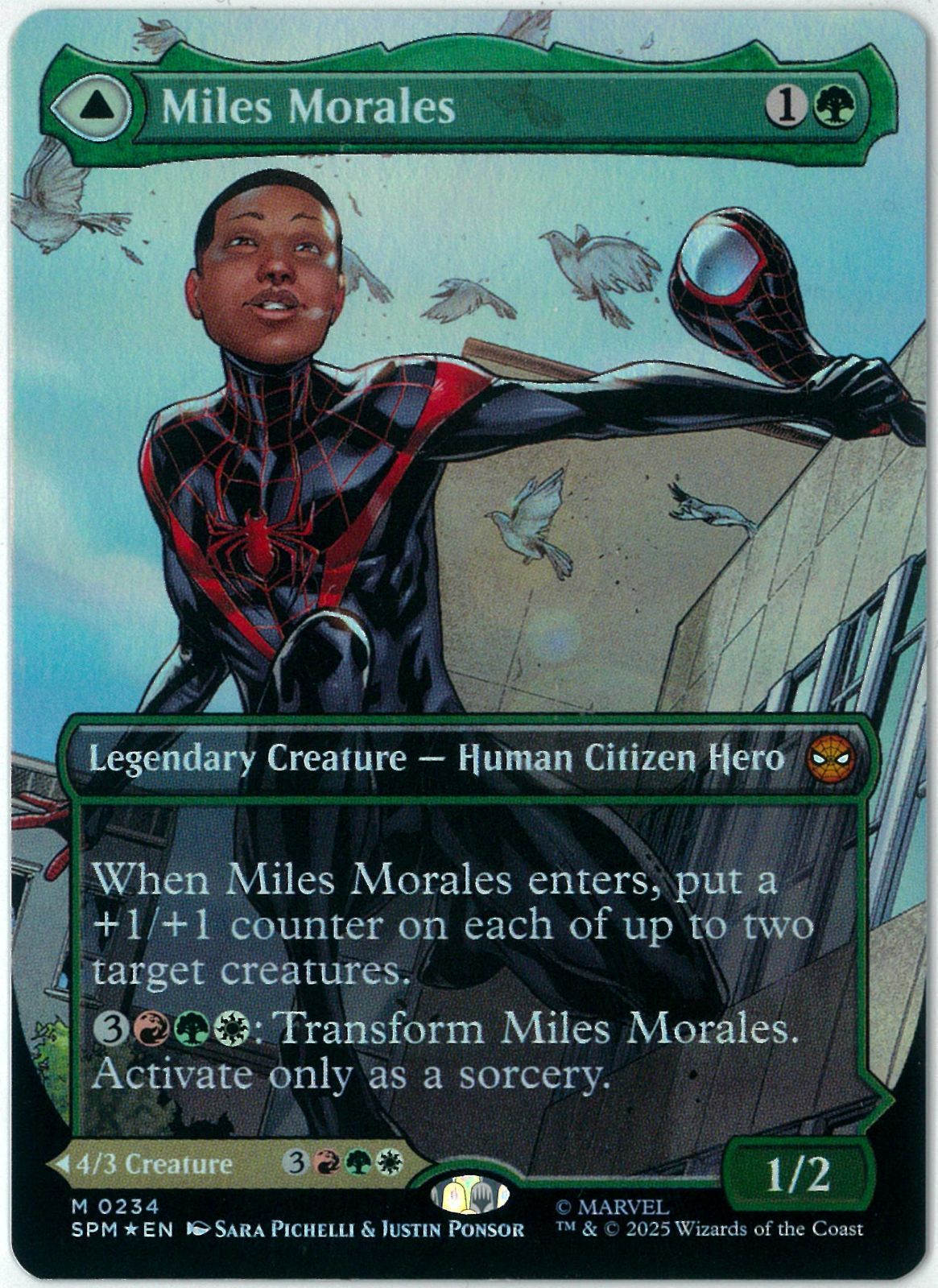 クラシック・コミックFOIL/MTG/英語版/マイルズ・モラレス/Miles