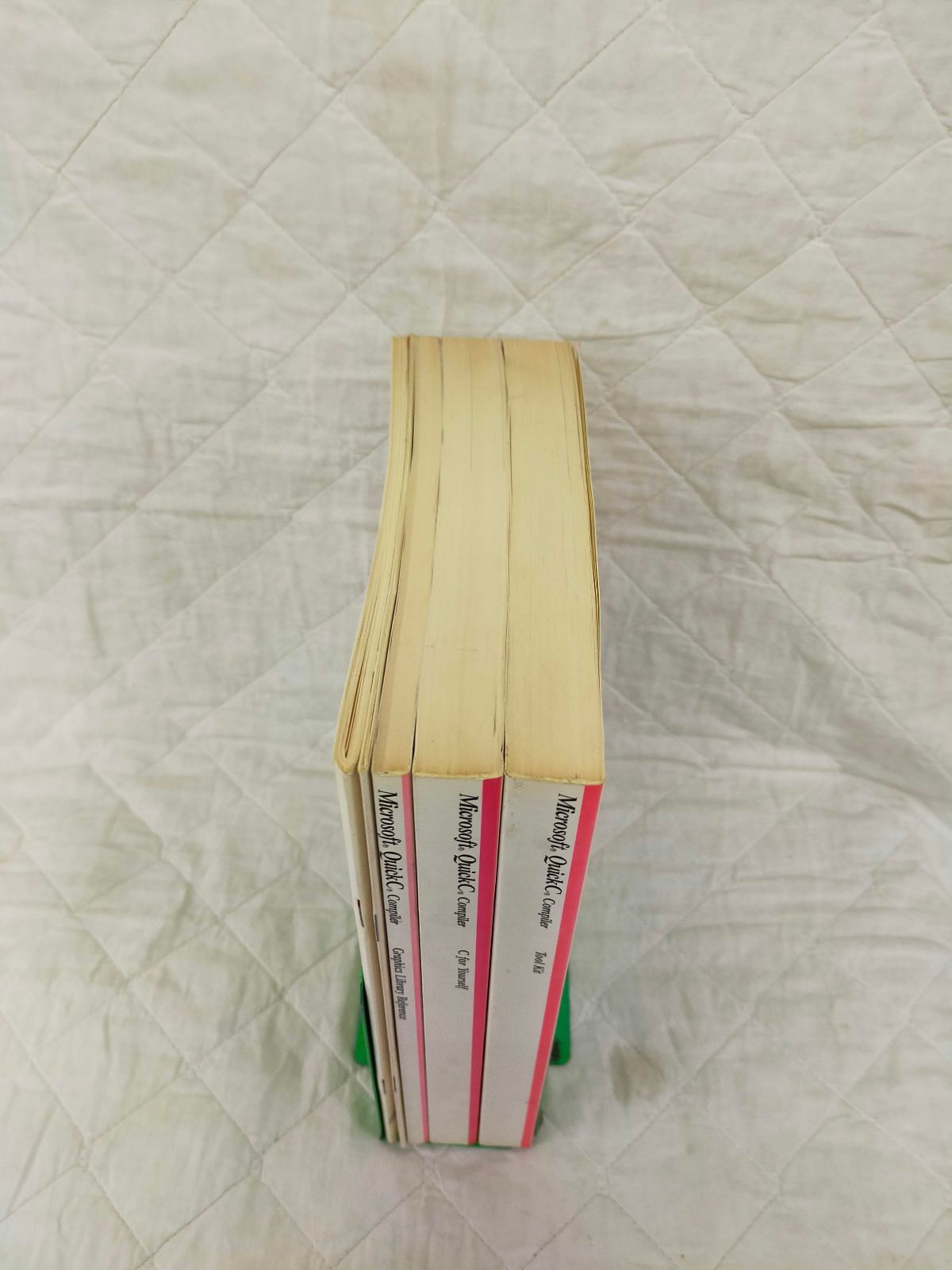 E26-20260306-01 Microsoft QuickC Compiler マニュアル5冊セット PC