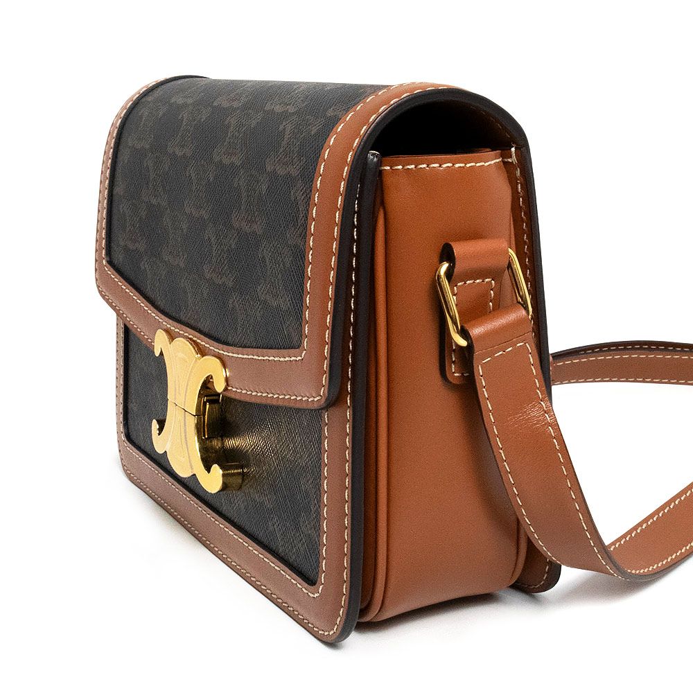 セリーヌ 188882BZ4 ティーン トリオンフ トリオンフキャンバス カーフ