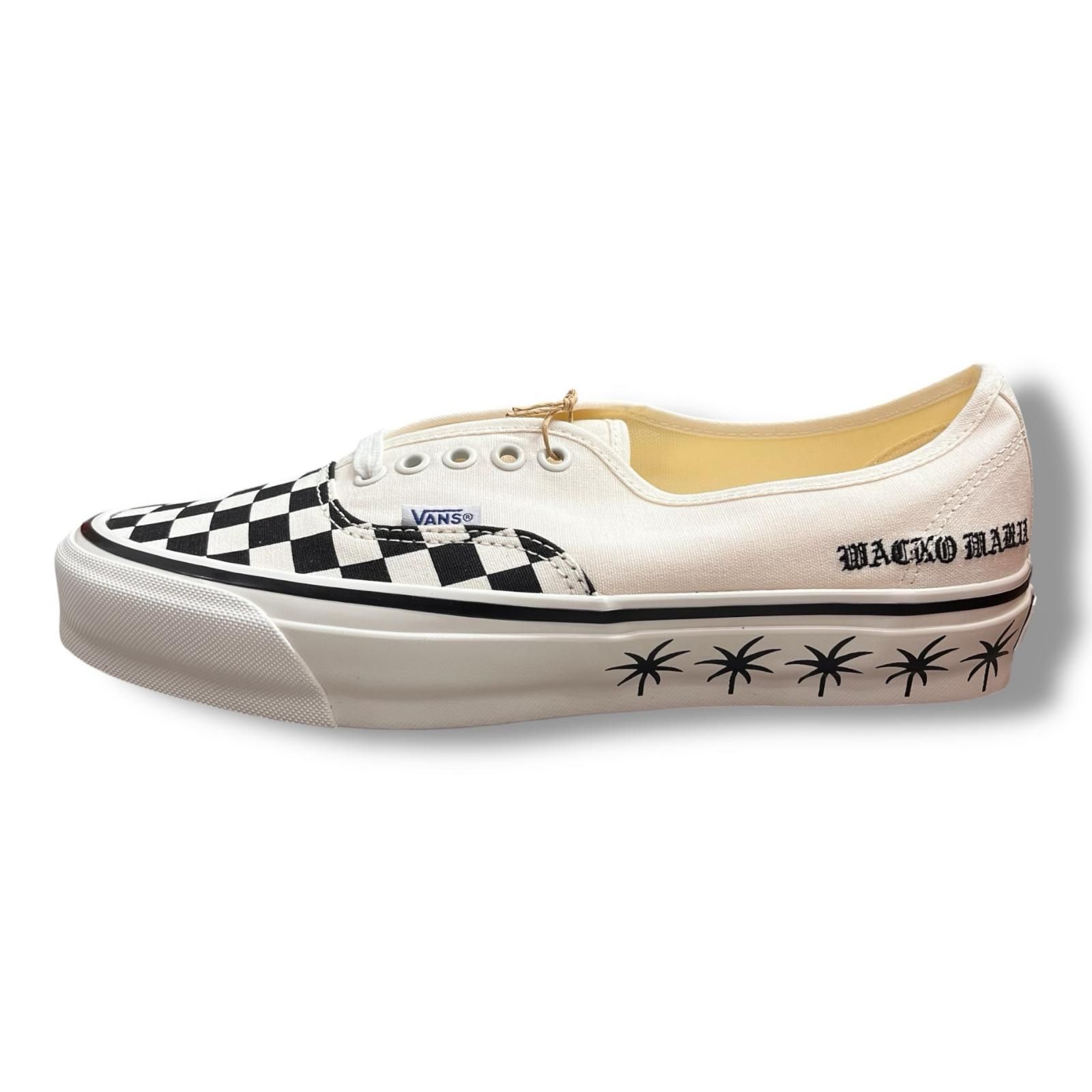未使用 VANS × WACKO MARIA Premium Authentic Checkerboard Snow