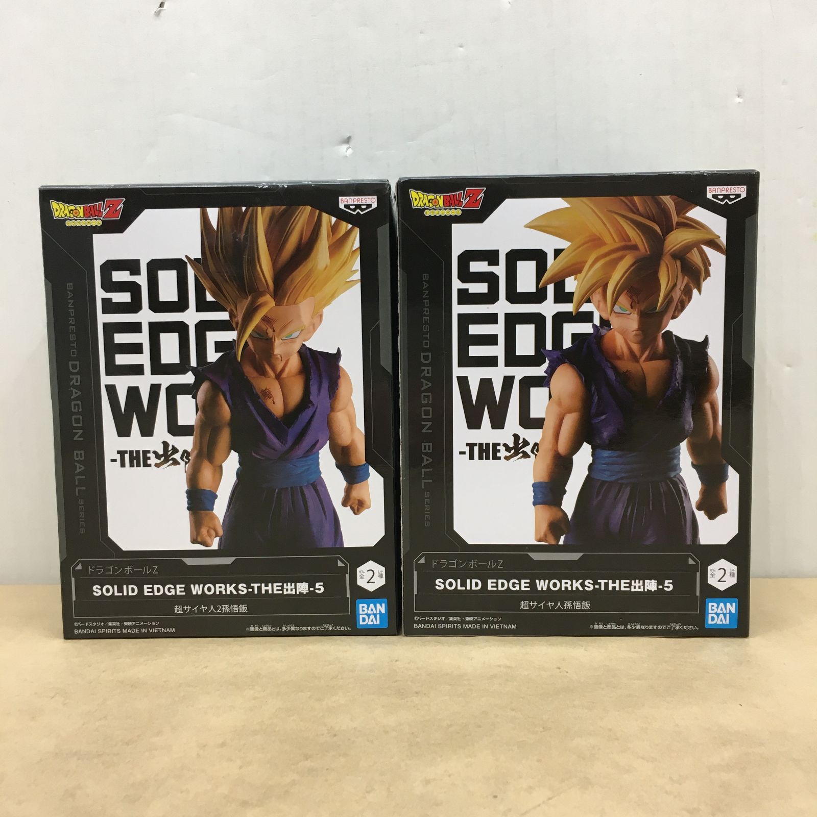 未開封 ドラゴンボールZ SOLID EDGE WORKS THE出陣 5 フィギュア 全2種