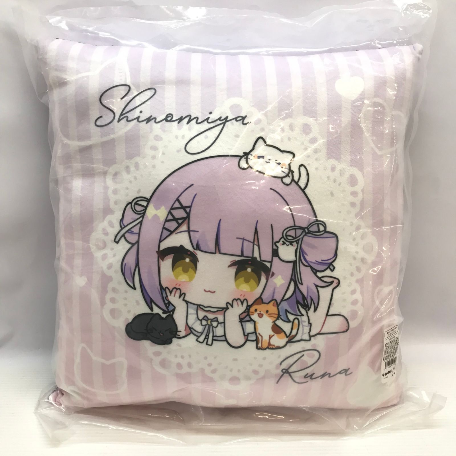 ▽ぶいすぽ グッズ 紫宮るな 3周年記念グッズセット 3点「バーチャル 