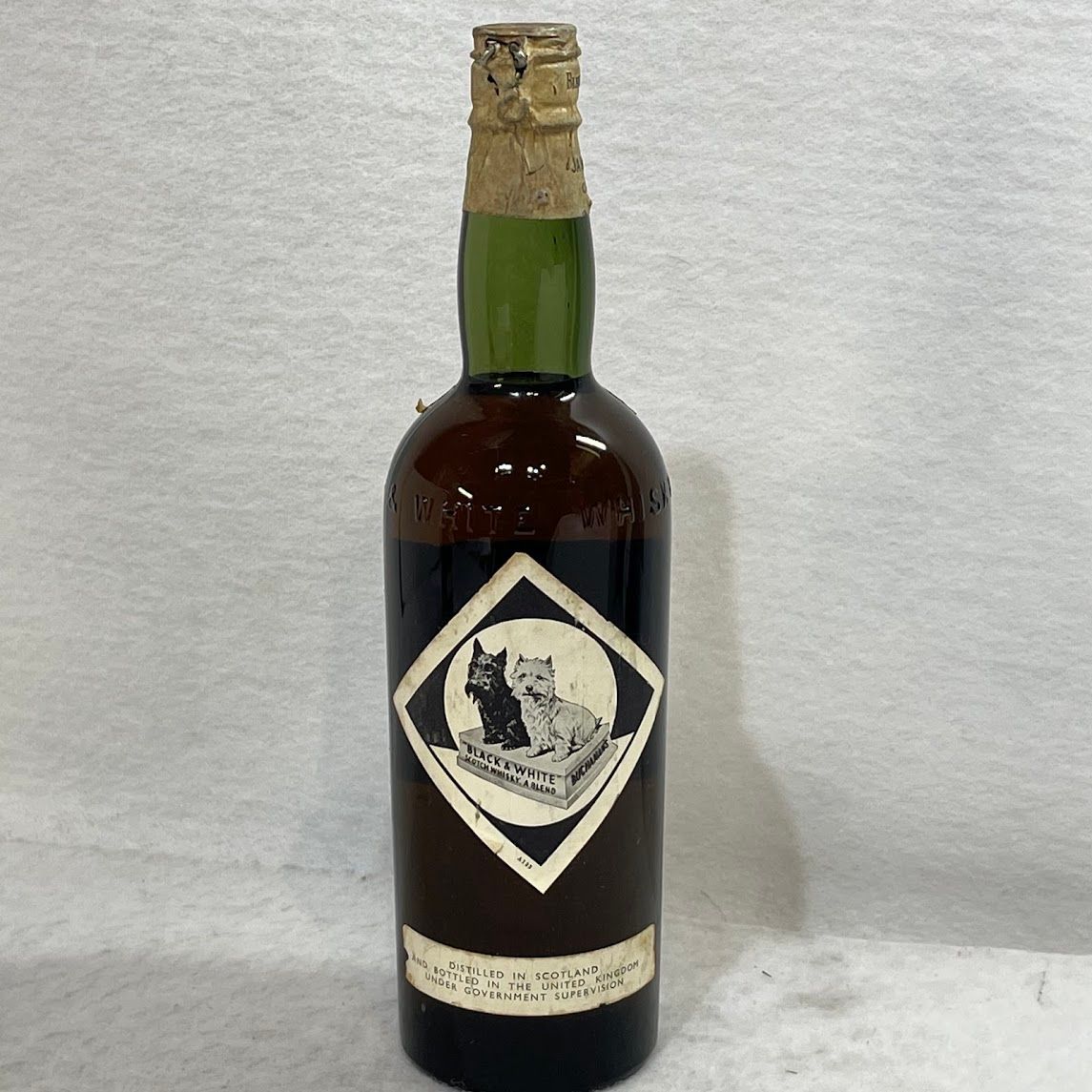 ブラック＆ホワイト 760ml 43度 中古 ウイスキー - メルカリ