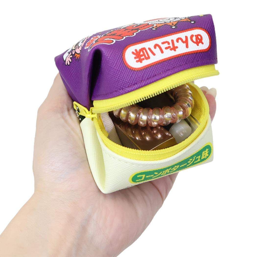 お菓子パッケージ ミニポーチ キューブラブリーポーチ うまい棒