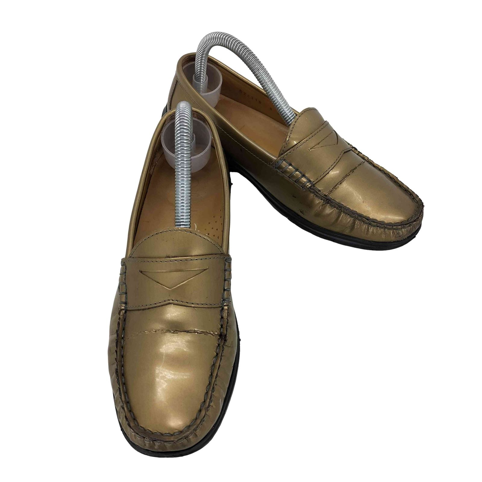 コールハーン COLE HAAN エナメルコインローファー レディース UK：5