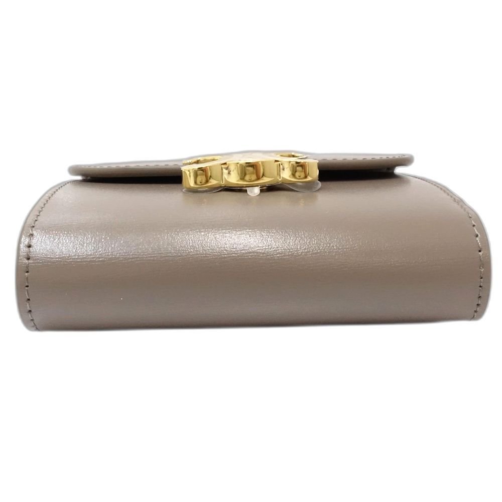 CELINE セリーヌ スモール フラップウォレット トリオンフ 三つ折り