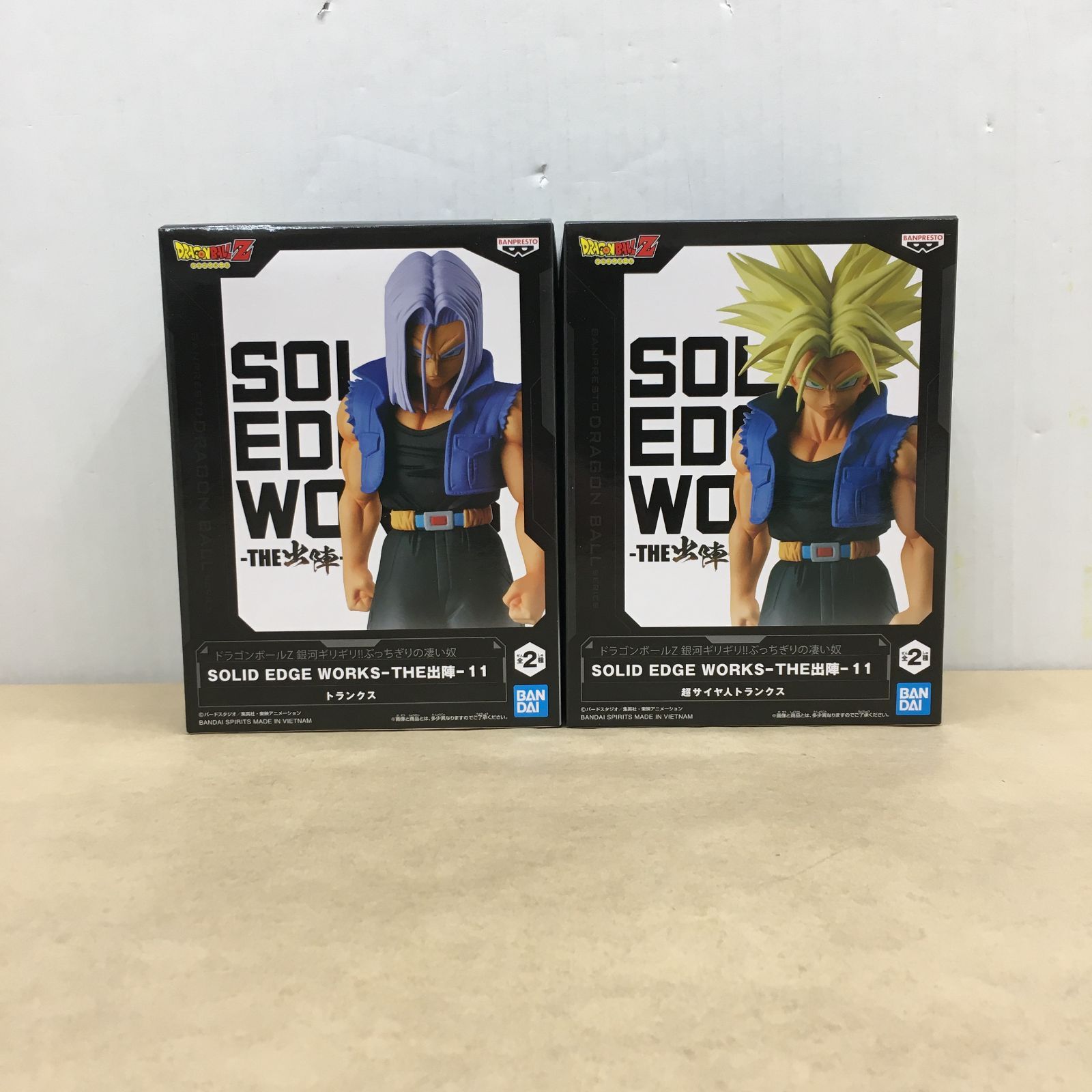 未開封 ドラゴンボールZ SOLID EDGE WORKS THE出陣 11 フィギュア 全2
