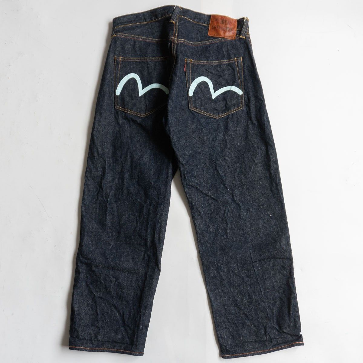 美品/濃紺】EVISU 【LOT.2001 デニムパンツ】36×32 エビス ジーンズ