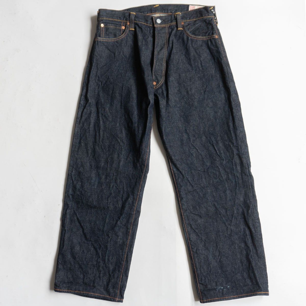 美品/濃紺】EVISU 【LOT.2001 デニムパンツ】36×32 エビス ジーンズ