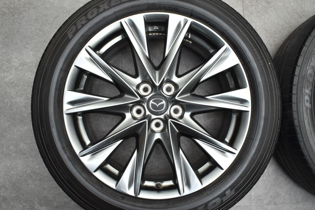 マツダ CX-8 純正ホイール 19インチ 7J +45 PCD114.3 ホイールのみ販売可能】マツダ CX-8 純正 19in 7J +45 PCD114.3