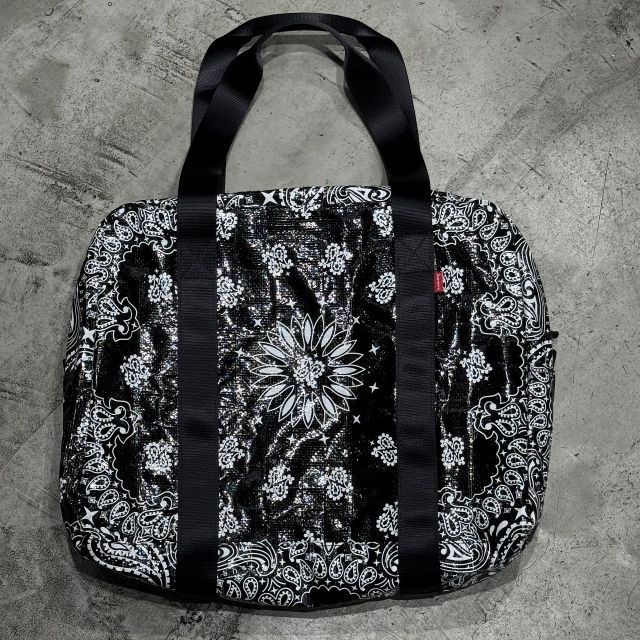 Supreme 21ss Bandana Tarp Large Duffle Bag 