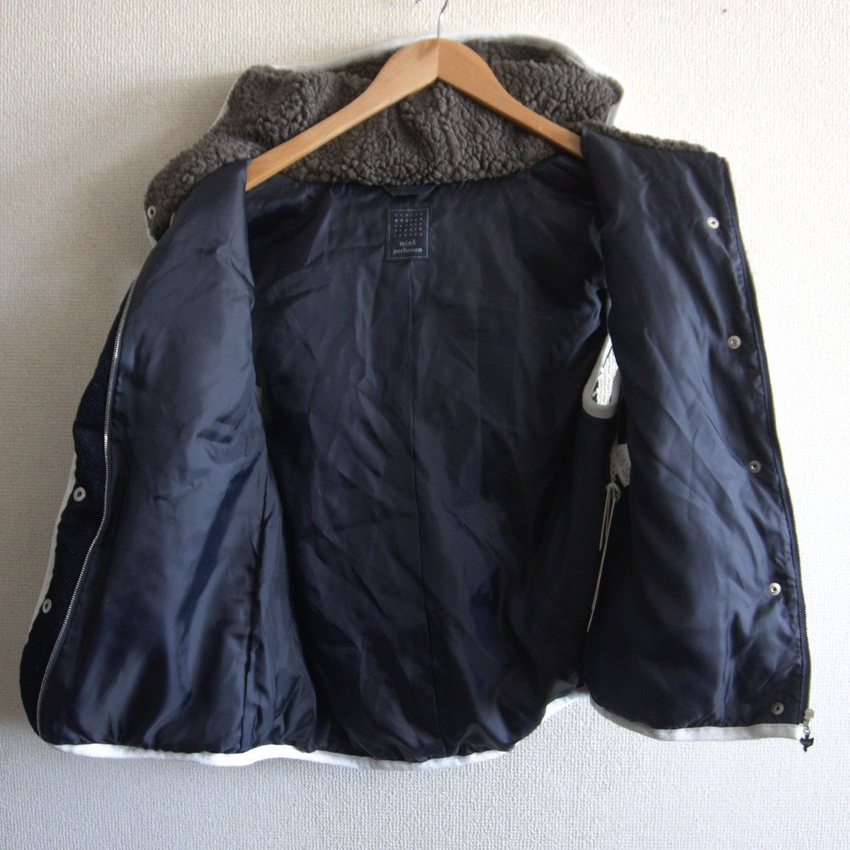 未使用品】mina perhonen【tambourine ダウンベスト】40 ミナ