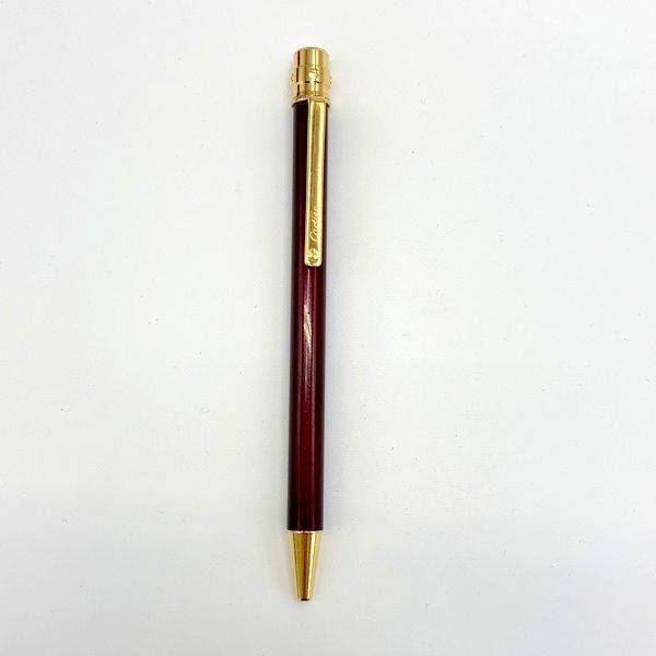 Cartier カルティエ ボールペン サントス ドゥ カルティエ ロゴ刻印
