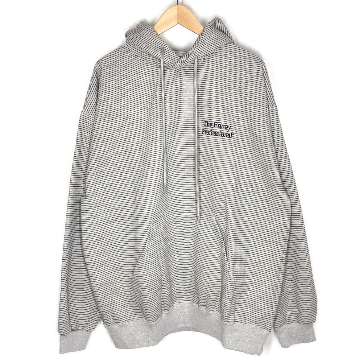 倉吉店】The Ennoy Professional｜エンノイ BORDER HOODIE SWEAT