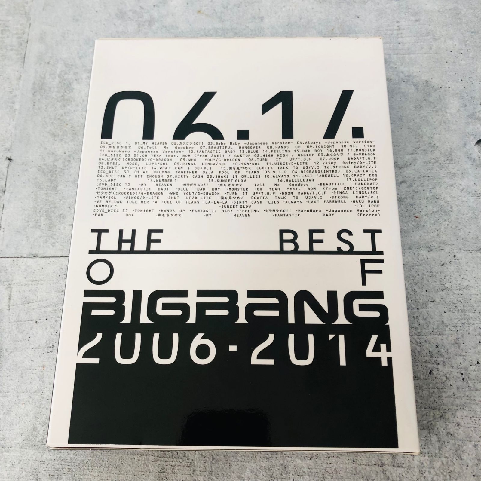 THE BEST OF BIGBANG 2006-2014 ベストオブ ビッグバン CD DVD BIGBANG