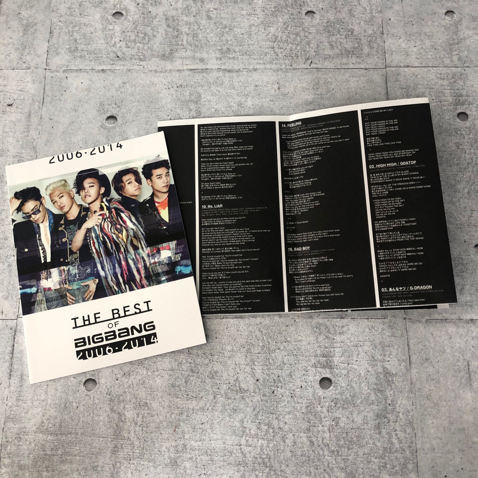 THE BEST OF BIGBANG 2006-2014 ベストオブ ビッグバン CD DVD BIGBANG