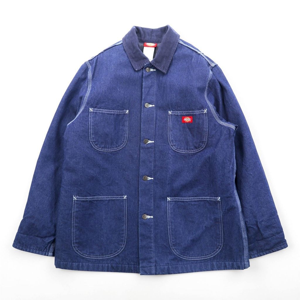 Dickies 90年代 デニム チョアコート カバーオール ワークジャケット L