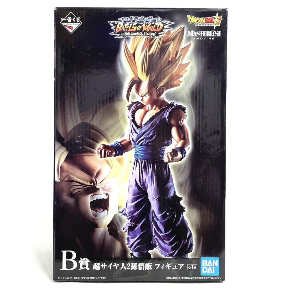 中古】開封・箱ｲﾀﾐ)B賞 超サイヤ人2孫悟飯 MASTERLISE EMOVING ｢一番
