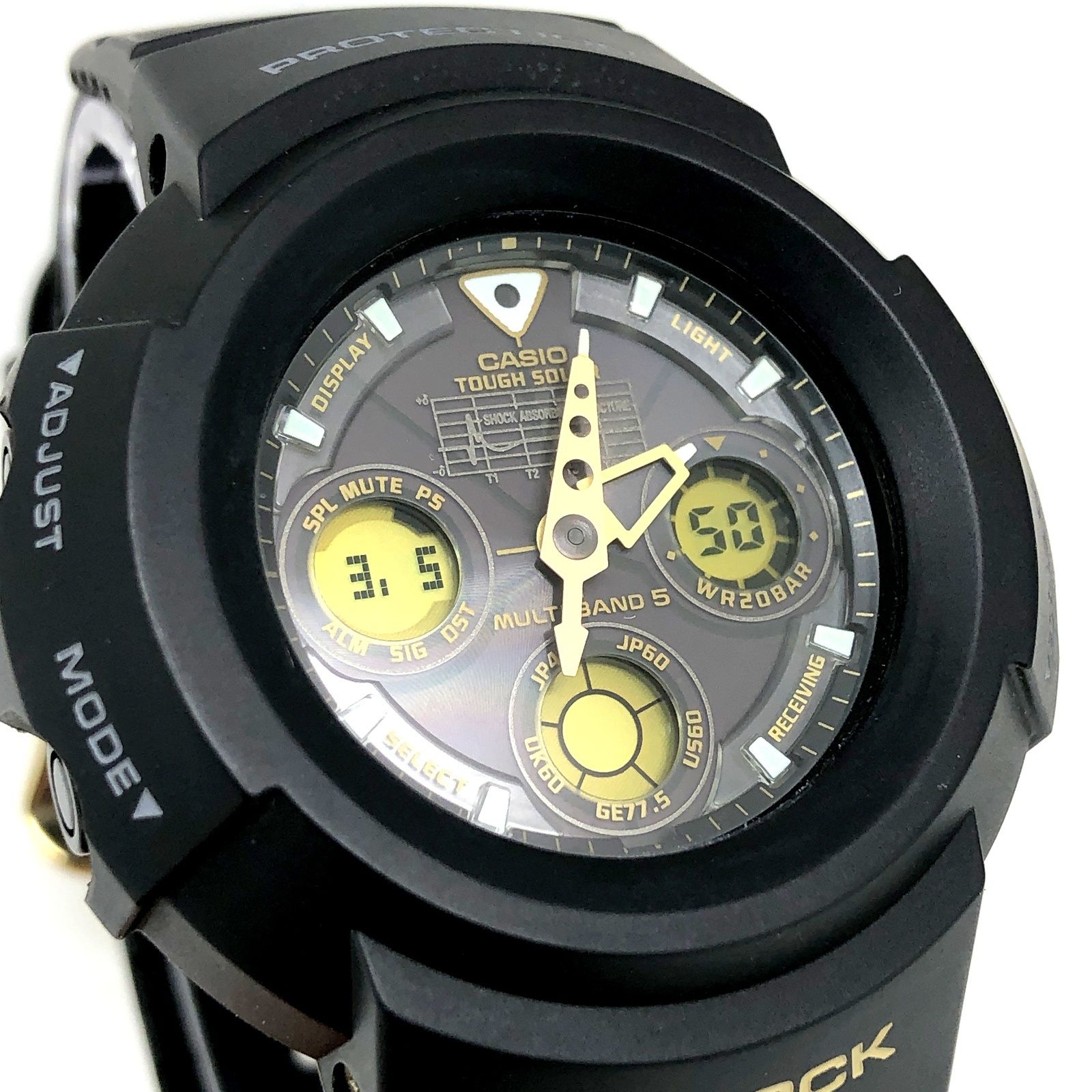 G-SHOCK ジーショック AWG-525A-1A Gショック25周年記念限定 ドーン