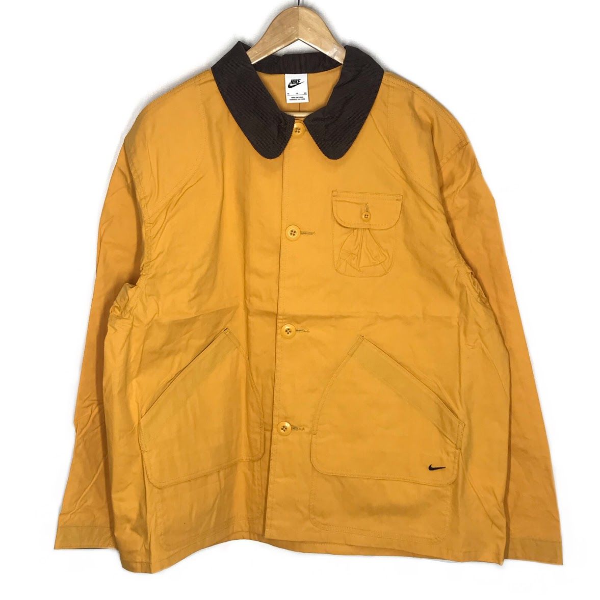 【倉吉店】NIKE | ナイキ その他アウター NL UL STUDIO JACKET-POLLEN RISE ワークジャケット HV0890-210 イエロー サイズ：XL 【98】 倉吉店】NIKE | ナイキ その他アウター NL UL STUDIO JACKET-POLLEN