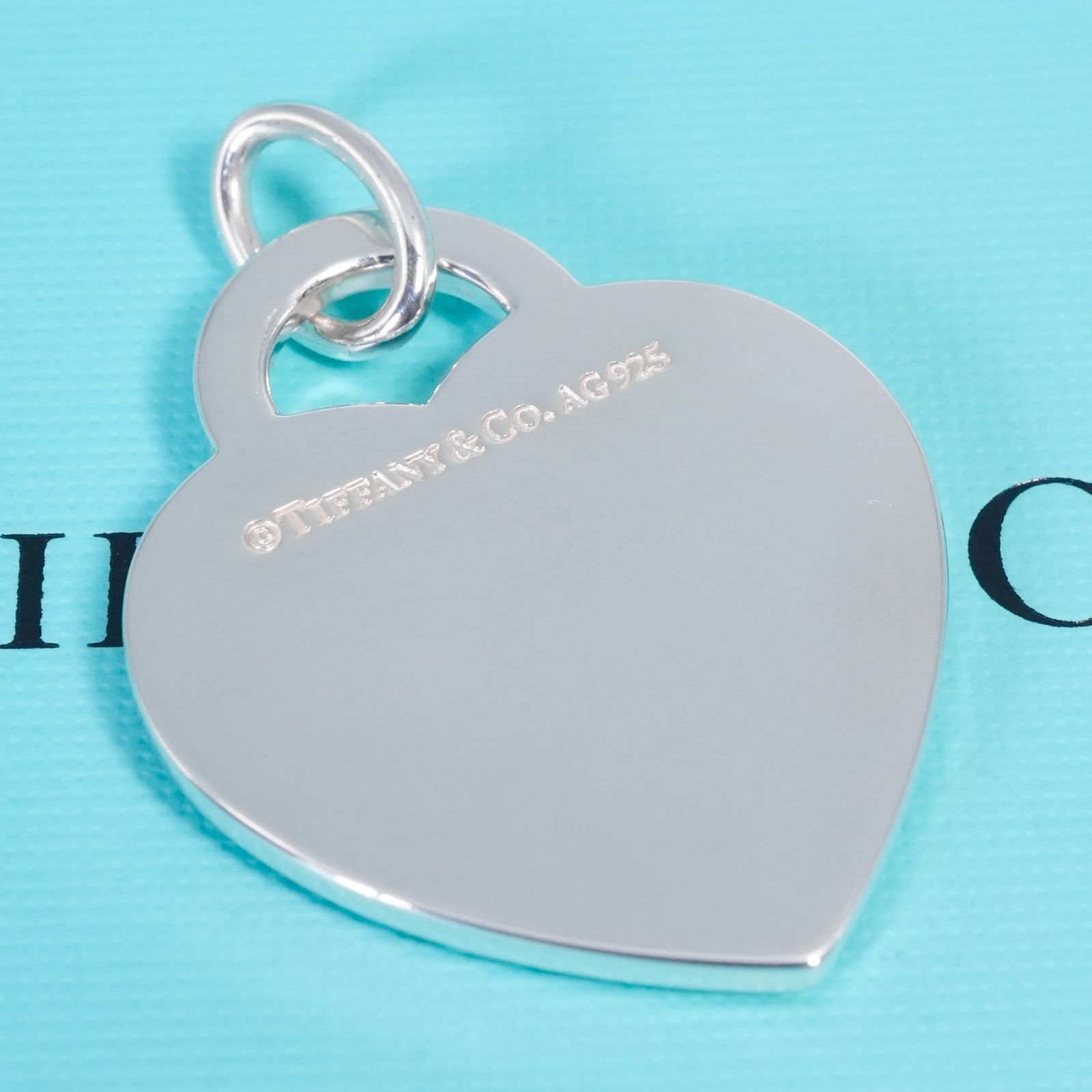 希少サイズ ティファニー リターントゥハート ブルー スプラッシュ25