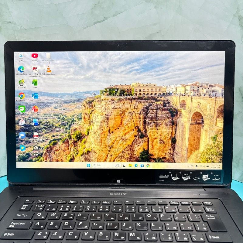 ノートPC 【Office付‼】VAIO✨爆速i7✨Windows11ノートパソコン☆爆速SSD＆