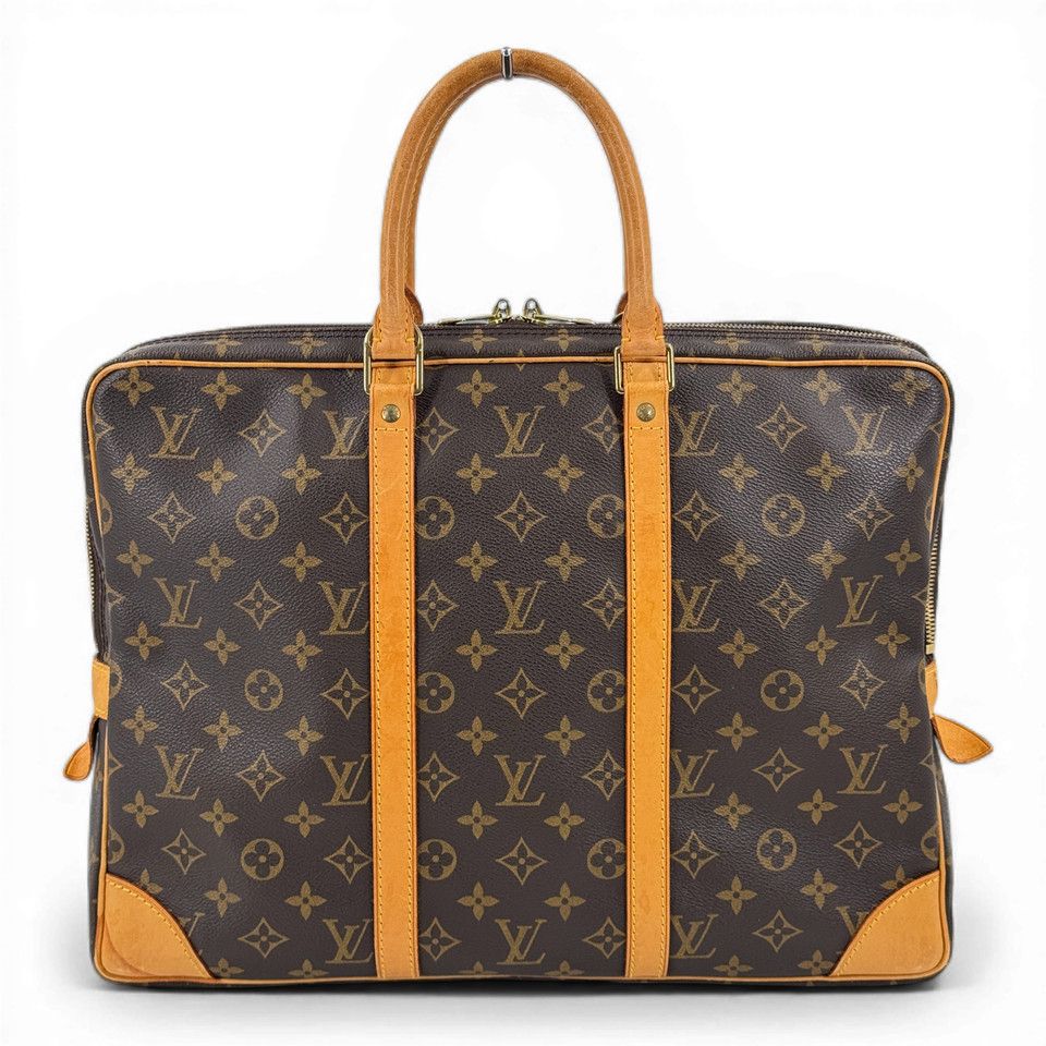 LOUIS VUITTON モノグラム ポルト ドキュマン ヴォワヤージュ M53362