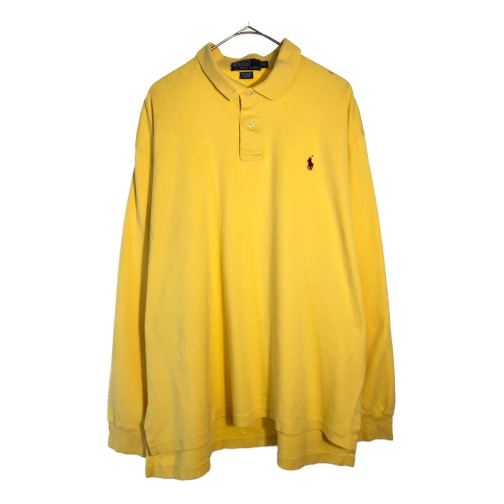 Polo by Ralph Lauren ポロ ラルフローレン 長袖ポロシャツ イエロー