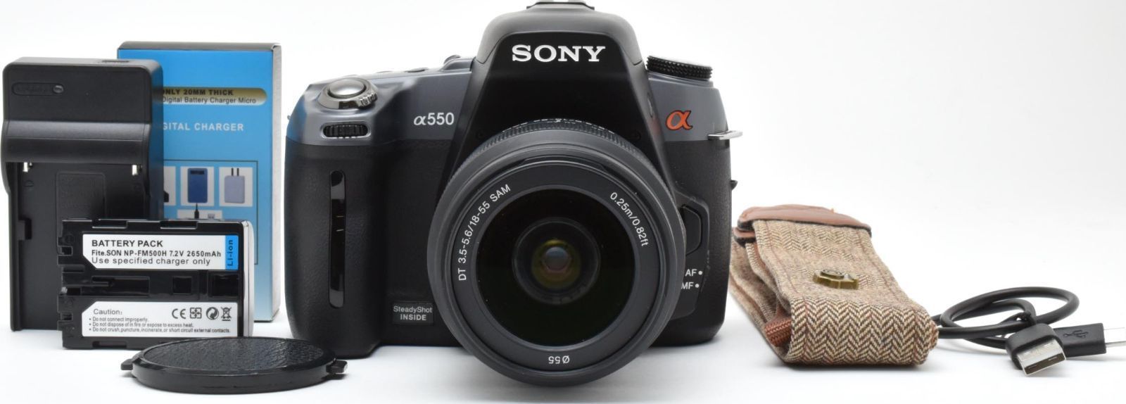 α550 DSLR-A550 ボディ CA01-R957-2P2A-ψ | ソニー | デジタル一眼レフ