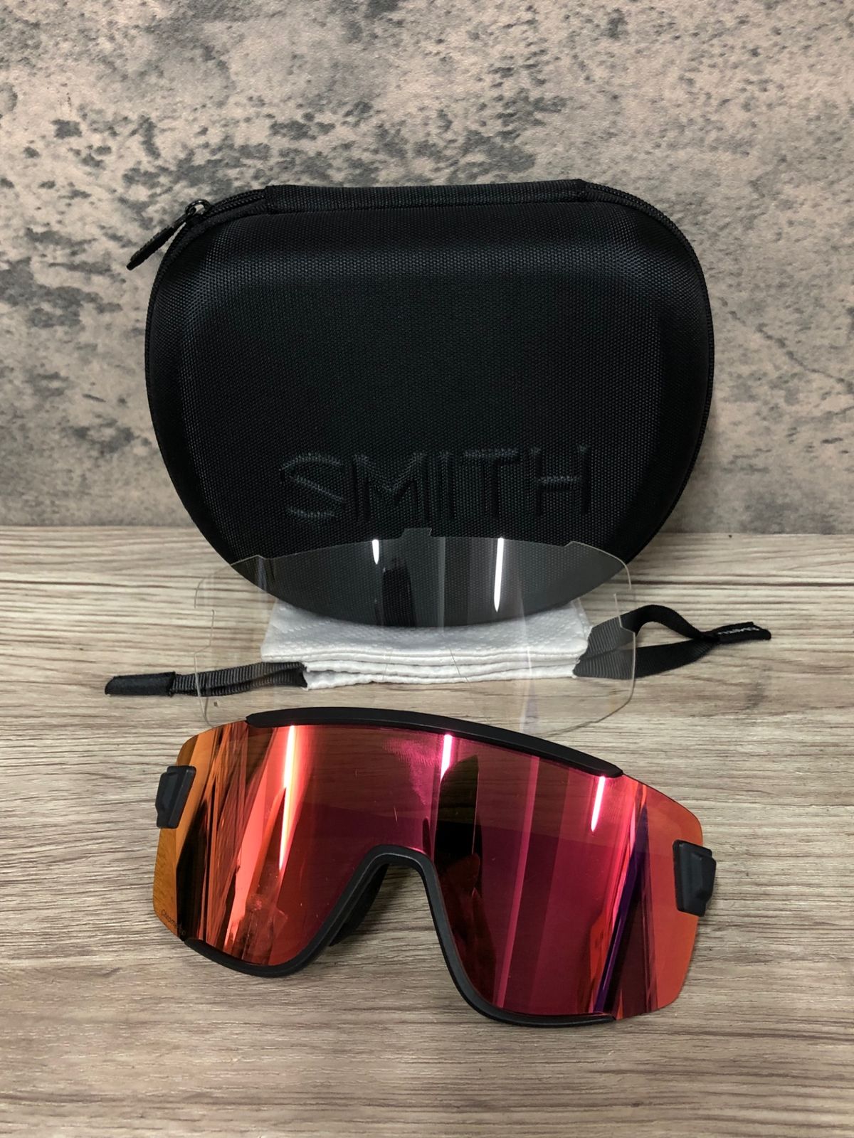 JY345 スミス SMITH Wildcat サングラス アイウェア グレー ChromaPop 