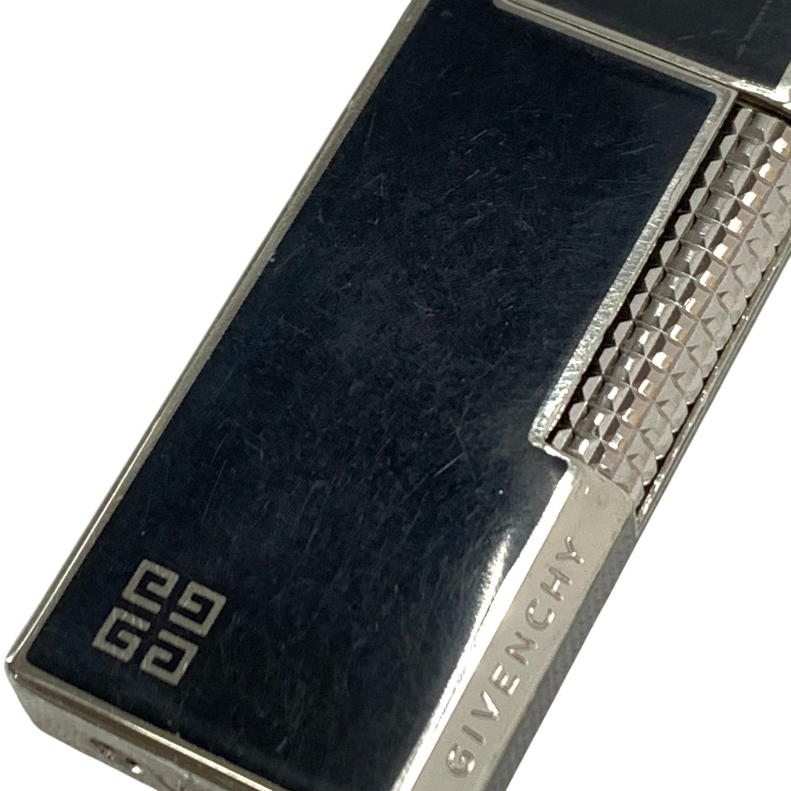 GIVECHY ジバンシー ガスライター ブラックゴールド ジャンク品 - メルカリ